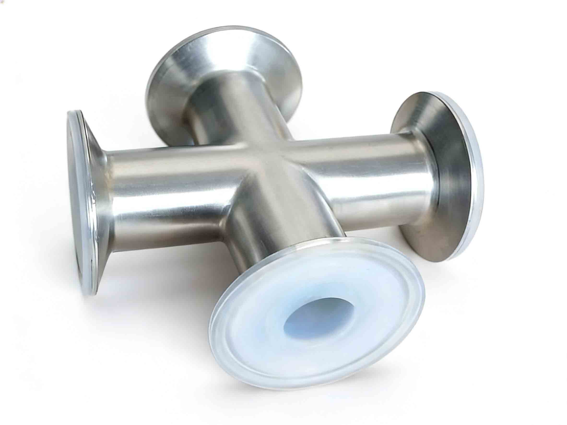 特氟龙衬里三通四通(PTFE&PFA) - PHARMFLEX